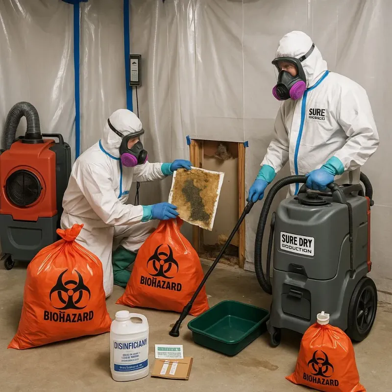 Contaminated Water Handling Protocols process in Cambria County, PA