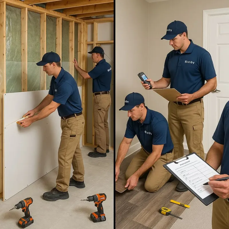 Repairs and Reconstruction process in Cambria County, PA