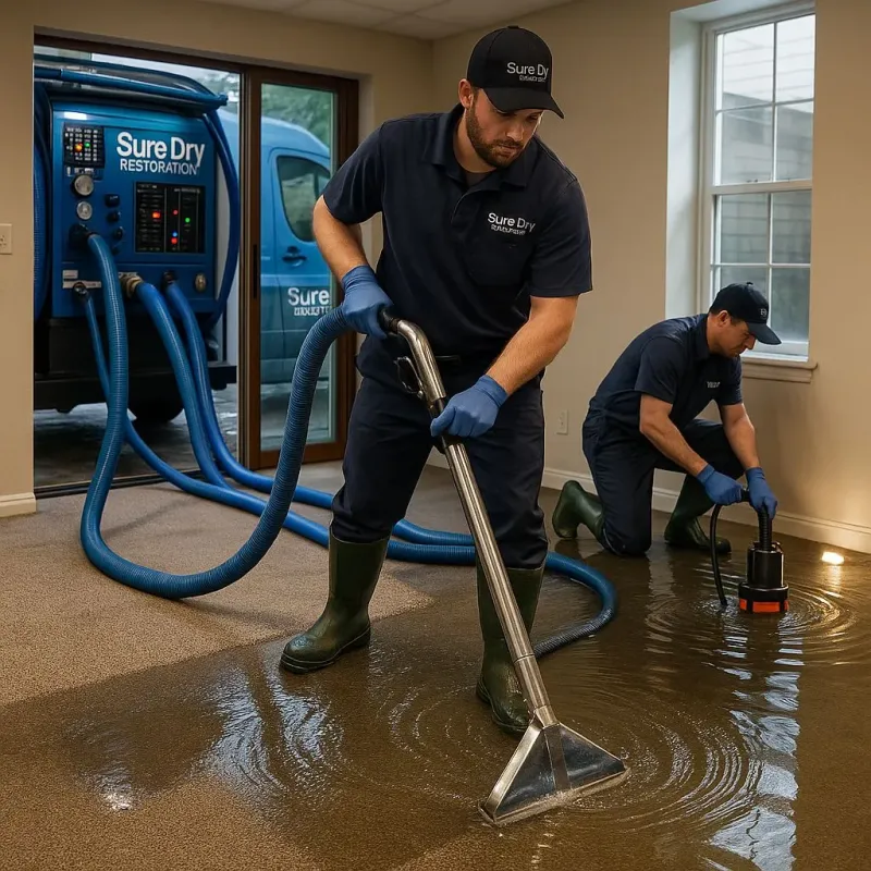 Water Extraction and Removal process in Cambria County, PA